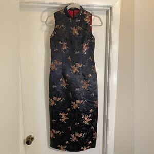 Vintage Robbie Bee Petite Silk Dress